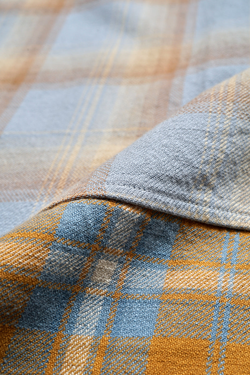 【ナイジェル・ケーボン】MAN / グランパシャツ - クレイジーパターン / GRANDPA SHIRT - CRAZY PATTERN