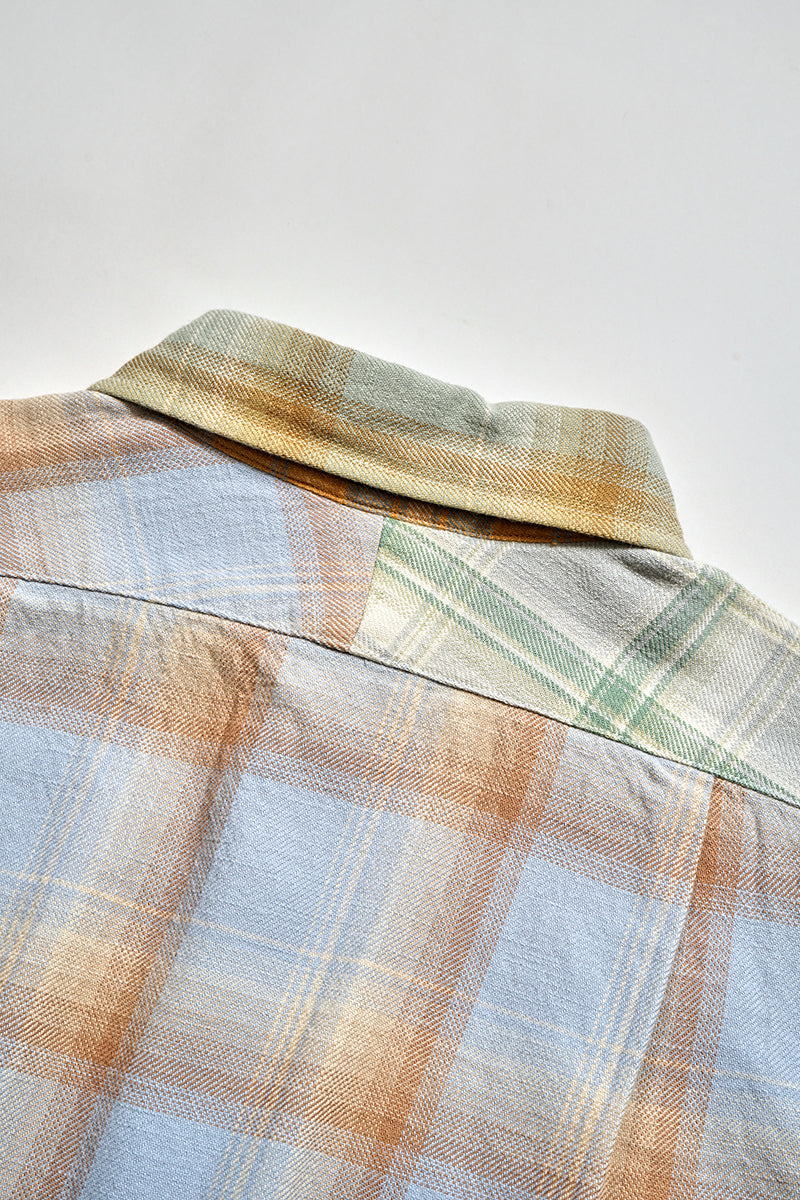 【ナイジェル・ケーボン】MAN / グランパシャツ - クレイジーパターン / GRANDPA SHIRT - CRAZY PATTERN