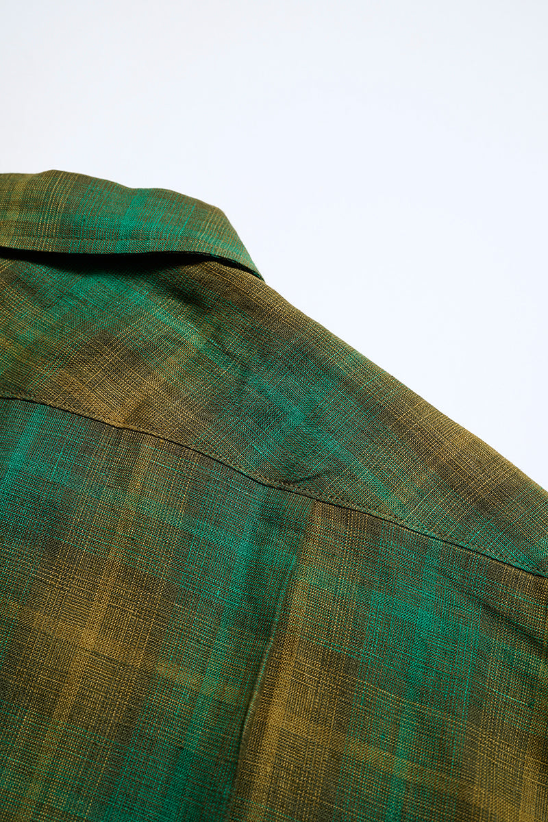 【ナイジェル・ケーボン】UNISEX / フレンチチョアジャケット - ヘンプチェック / FRENCH CHORE JACKET - HEMP CHECK