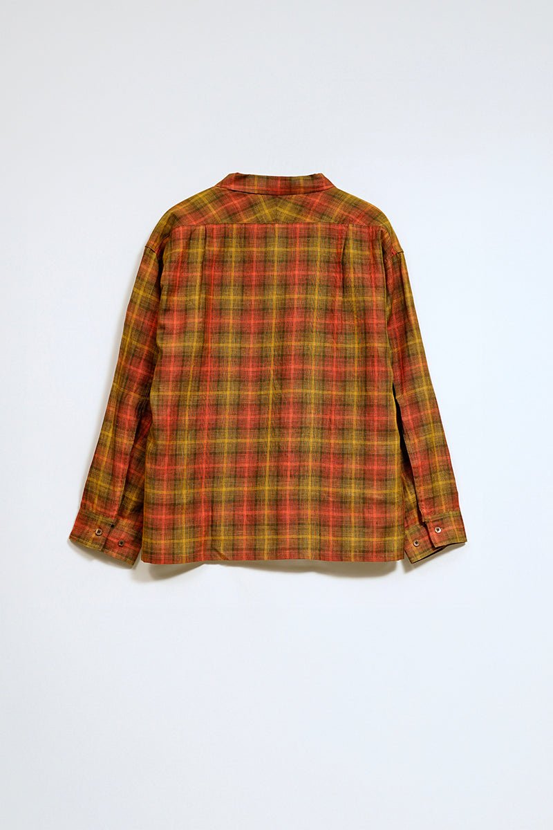 【ナイジェル・ケーボン】UNISEX / フレンチチョアジャケット - ヘンプチェック / FRENCH CHORE JACKET - HEMP CHECK