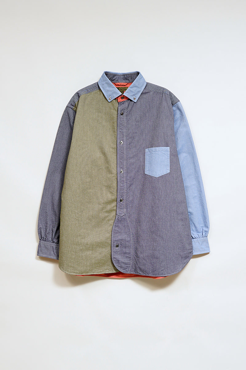 【ナイジェル・ケーボン】MAN / ブリティッシュオフィサーズシャツ タイプ2 - クレイジー / BRITISH OFFICERS SHIRT TYPE2 - CRAZY