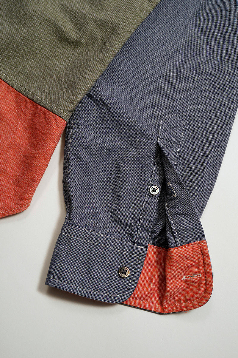 【ナイジェル・ケーボン】MAN / ブリティッシュオフィサーズシャツ タイプ2 - クレイジー / BRITISH OFFICERS SHIRT TYPE2 - CRAZY