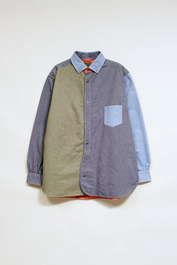 【ナイジェル・ケーボン】MAN / ブリティッシュオフィサーズシャツ タイプ2 - クレイジー / BRITISH OFFICERS SHIRT TYPE2 - CRAZY