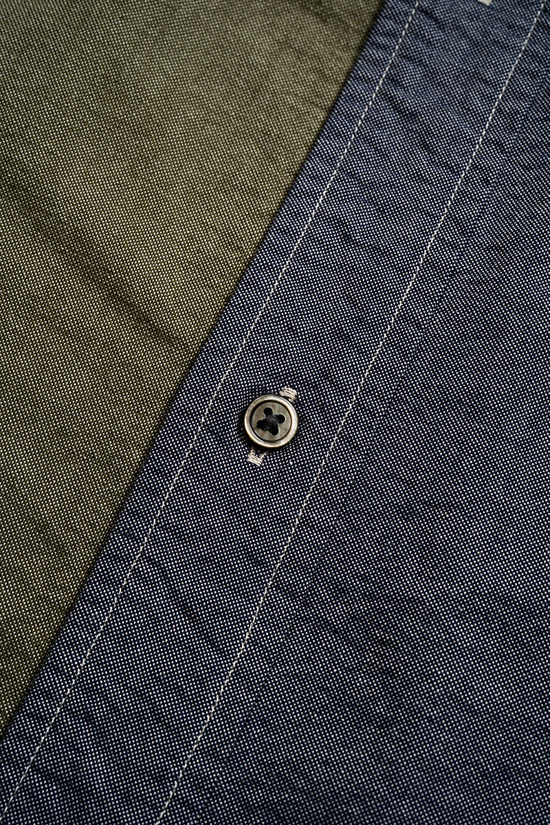 【ナイジェル・ケーボン】MAN / ブリティッシュオフィサーズシャツ タイプ2 - クレイジー / BRITISH OFFICERS SHIRT TYPE2 - CRAZY