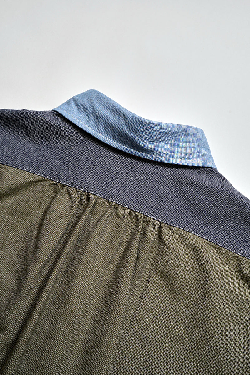 【ナイジェル・ケーボン】MAN / ブリティッシュオフィサーズシャツ タイプ2 - クレイジー / BRITISH OFFICERS SHIRT TYPE2 - CRAZY