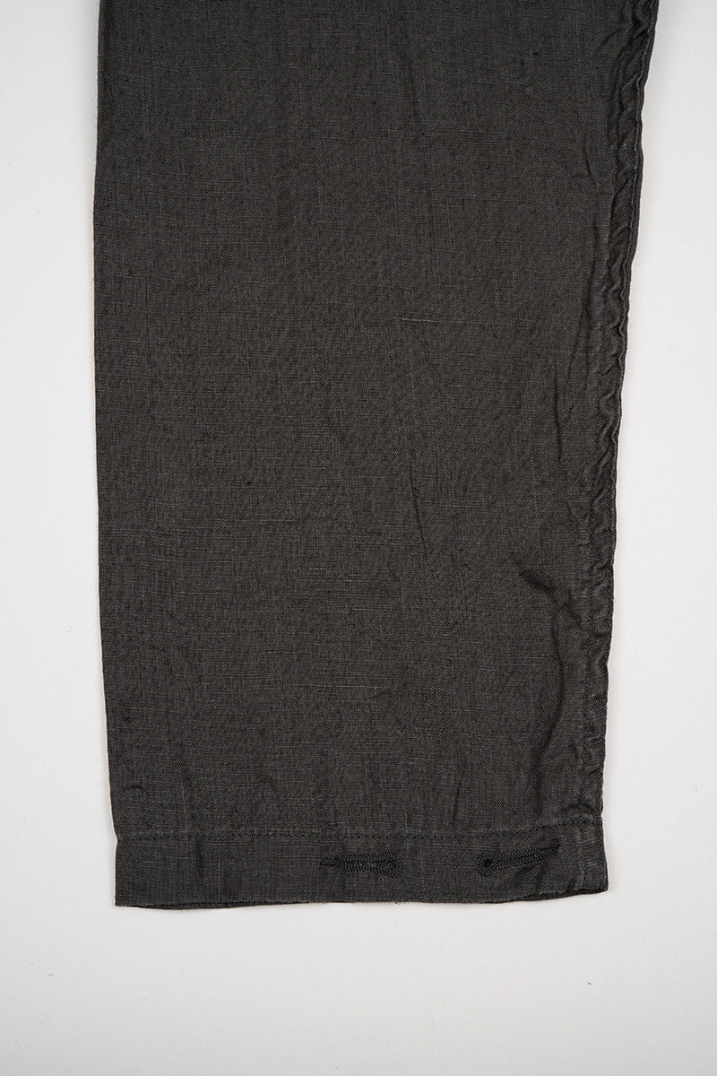 【ナイジェル・ケーボン】MAN / フレンチプルオーバーシャツ- ヘンプ / FRENCH PULLOVER SHIRT - HEMP