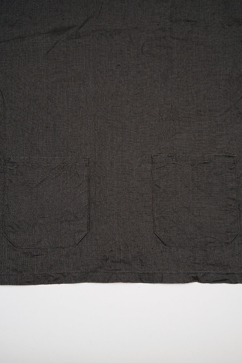 【ナイジェル・ケーボン】MAN / フレンチプルオーバーシャツ- ヘンプ / FRENCH PULLOVER SHIRT - HEMP