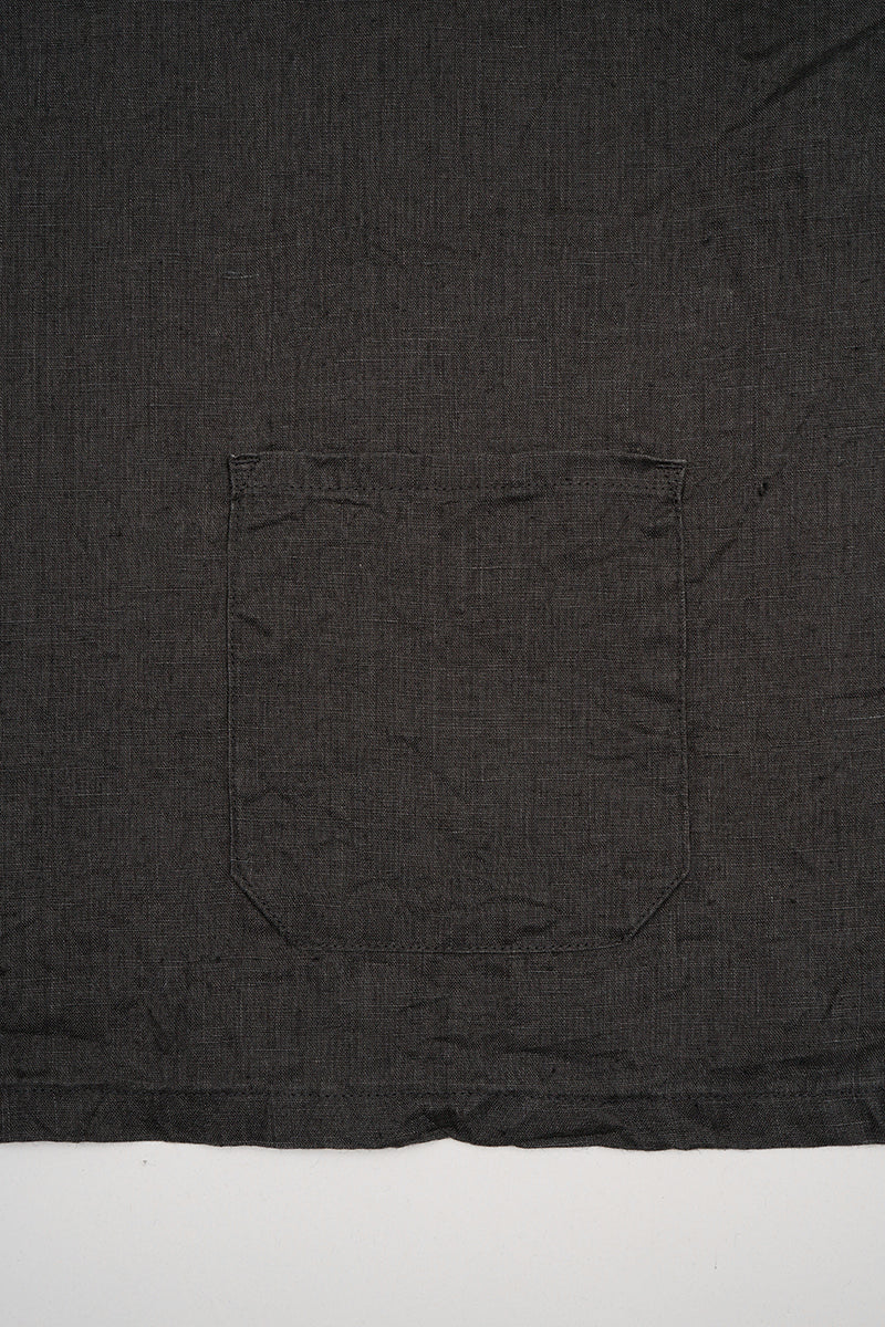 【ナイジェル・ケーボン】MAN / フレンチプルオーバーシャツ- ヘンプ / FRENCH PULLOVER SHIRT - HEMP