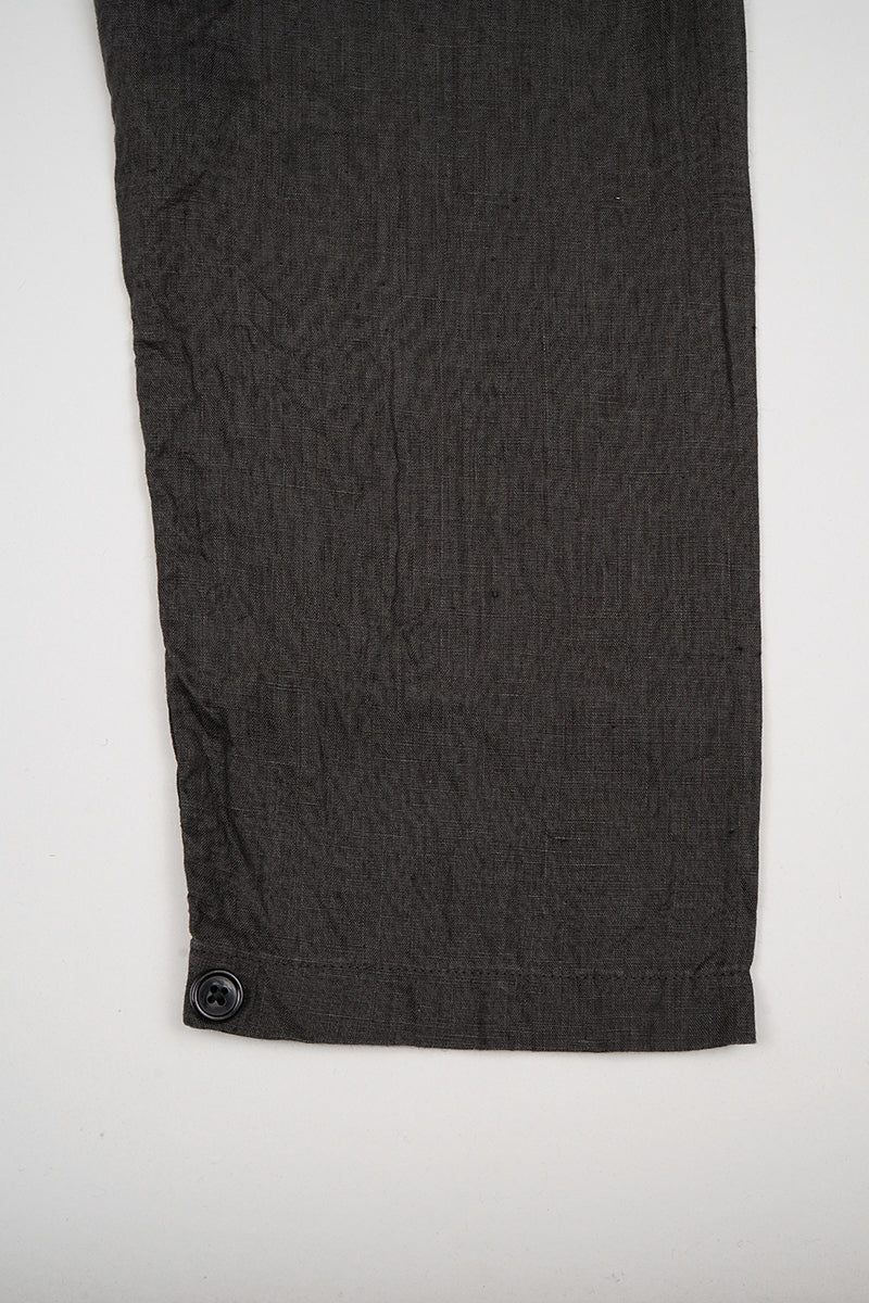 【ナイジェル・ケーボン】MAN / フレンチプルオーバーシャツ- ヘンプ / FRENCH PULLOVER SHIRT - HEMP