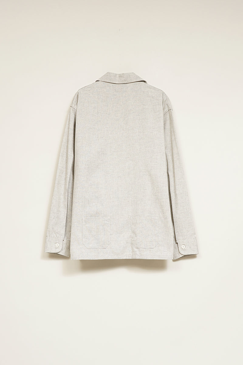 【ナイジェル・ケーボン】MAN / フレンチプルオーバーシャツ - ダンガリー / FRENCH PULLOVER SHIRT - DUNGAREE