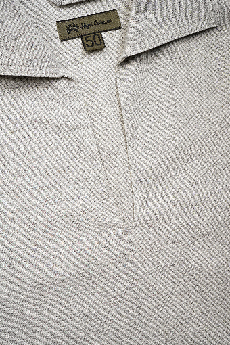 【ナイジェル・ケーボン】MAN / フレンチプルオーバーシャツ - ダンガリー / FRENCH PULLOVER SHIRT - DUNGAREE