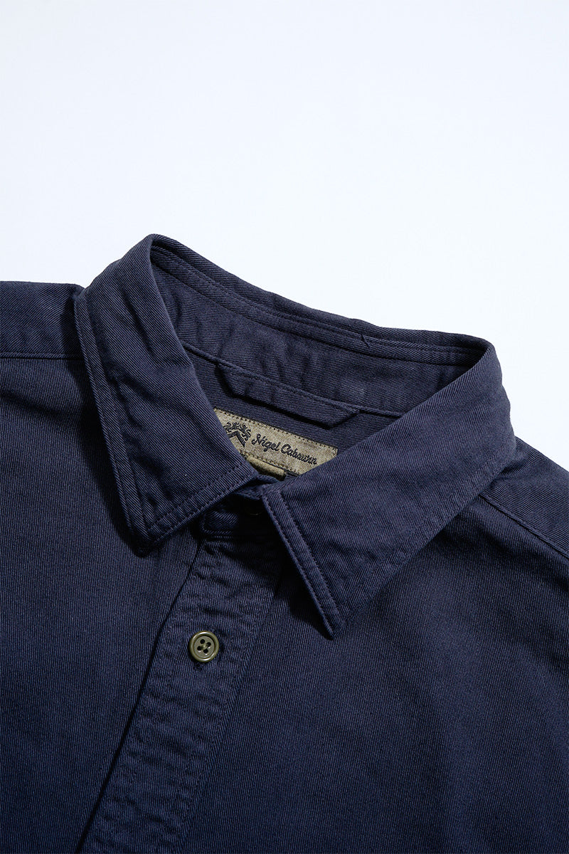 【ナイジェル・ケーボン】MAN / 50s スクエアヘムワークシャツ / 50s SQUARE HEM WORK SHIRT