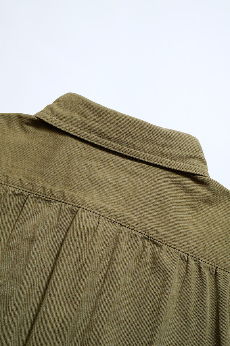 【ナイジェル・ケーボン】MAN / 50s スクエアヘムワークシャツ / 50s SQUARE HEM WORK SHIRT