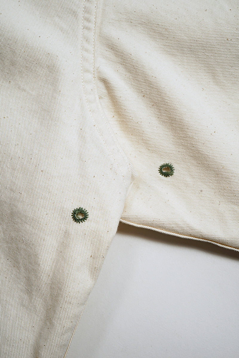 【ナイジェル・ケーボン】MAN / ベースボールシャツ ショートスリーブ - コットンツイル / BASEBALL SHIRT S/S - COTTON TWILL