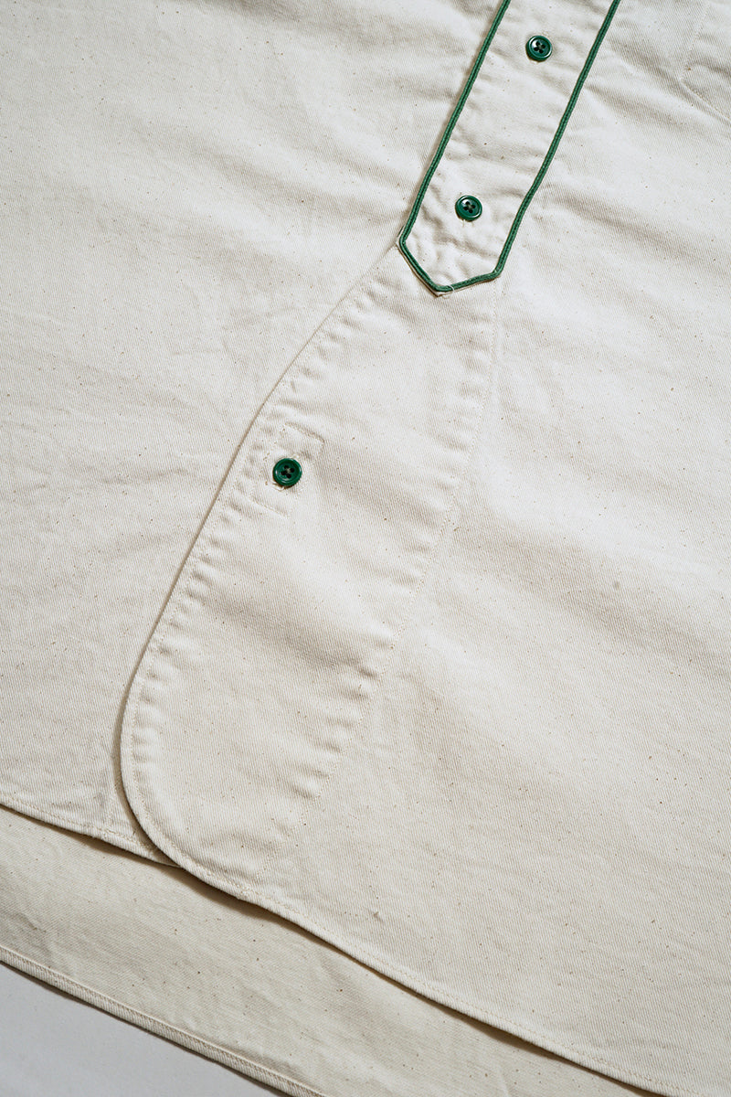 【ナイジェル・ケーボン】MAN / ベースボールシャツ ショートスリーブ - コットンツイル / BASEBALL SHIRT S/S - COTTON TWILL