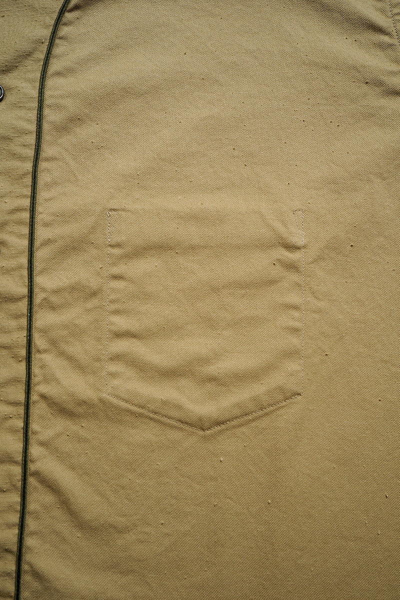 【ナイジェル・ケーボン】MAN / ベースボールシャツ ショートスリーブ - コットンツイル / BASEBALL SHIRT S/S - COTTON TWILL