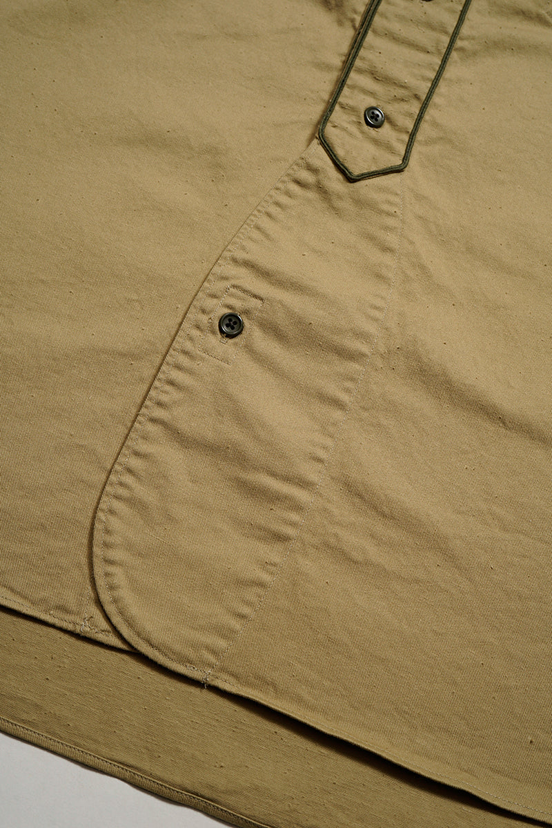 【ナイジェル・ケーボン】MAN / ベースボールシャツ ショートスリーブ - コットンツイル / BASEBALL SHIRT S/S - COTTON TWILL