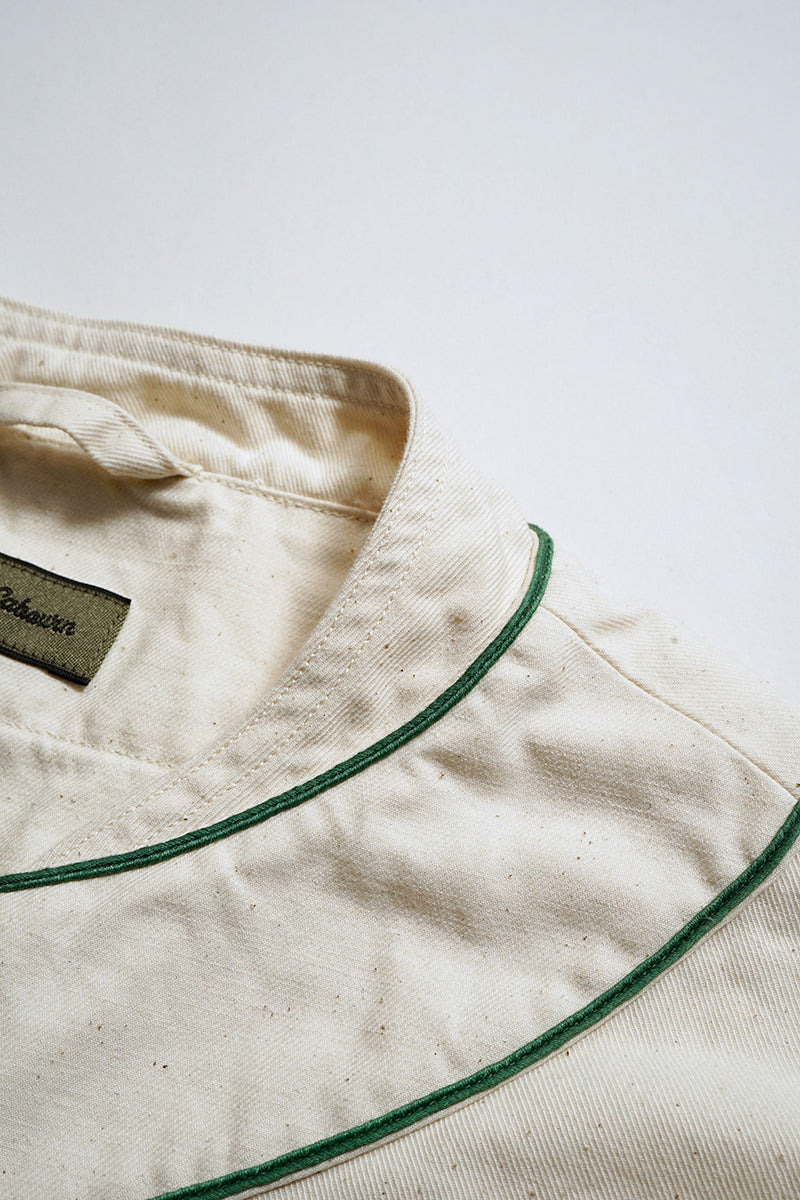 【ナイジェル・ケーボン】MAN / ベースボールシャツ ショートスリーブ - コットンツイル / BASEBALL SHIRT S/S - COTTON TWILL