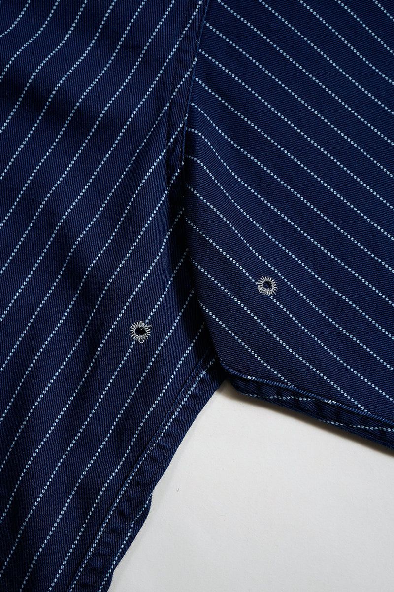 【ナイジェル・ケーボン】MAN / ベースボールシャツ ショートスリーブ - コットンウォバッシュ / BASEBALL SH S/S - COTTON WABASH