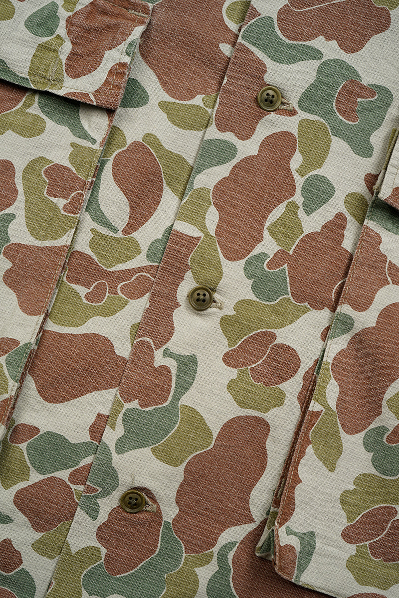 【ナイジェル・ケーボン】MAN / アーミーシャツ ショートスリーブ - カモ / ARMY SHIRT SHORT SLEEVE - CAMO