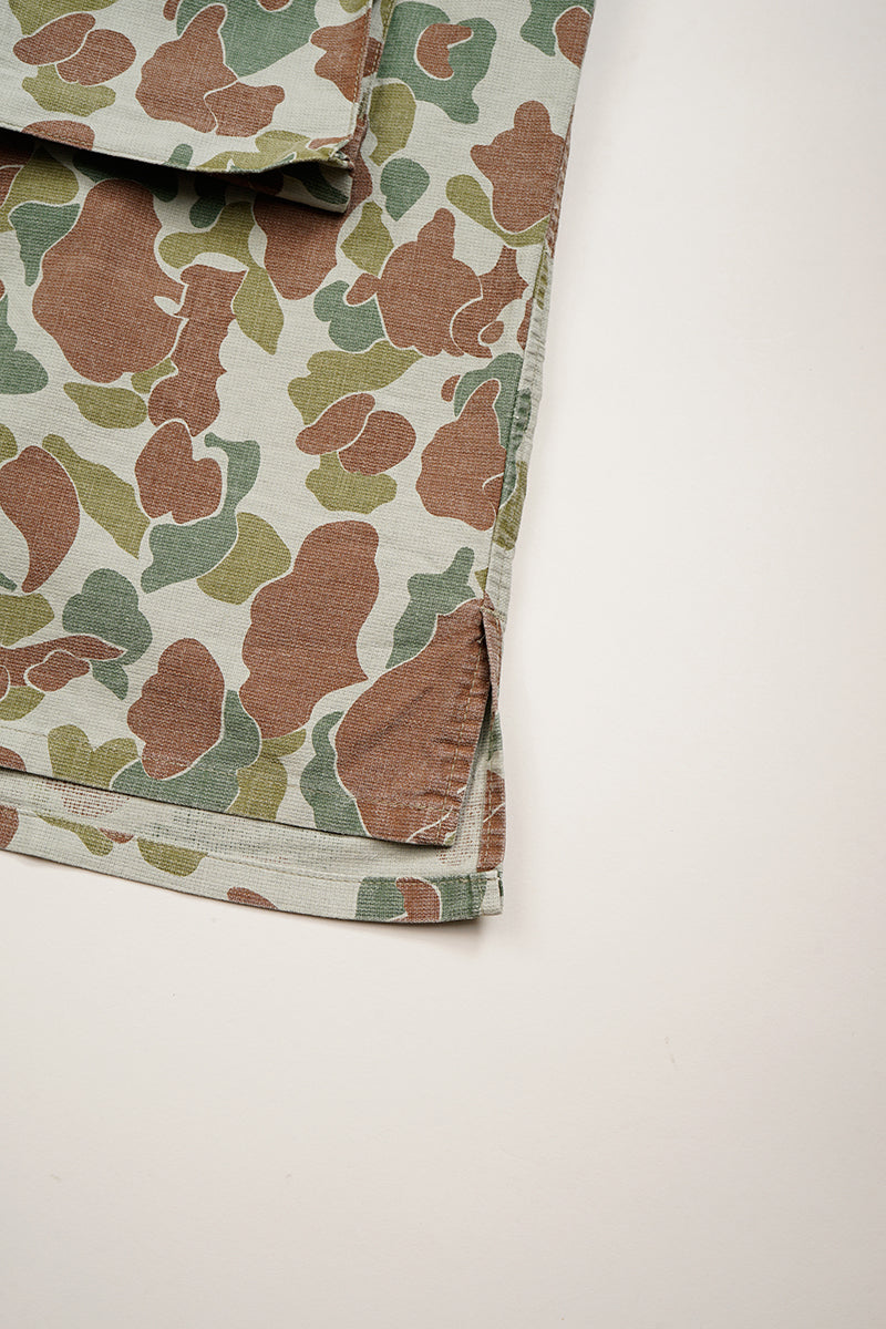 【ナイジェル・ケーボン】MAN / アーミーシャツ ショートスリーブ - カモ / ARMY SHIRT SHORT SLEEVE - CAMO