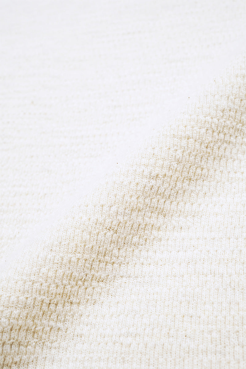 【ナイジェル・ケーボン】MAN / ベースボール Tシャツ - ハニカムニット / BASEBALL T-SHIRT - HONEYCOMB KNIT