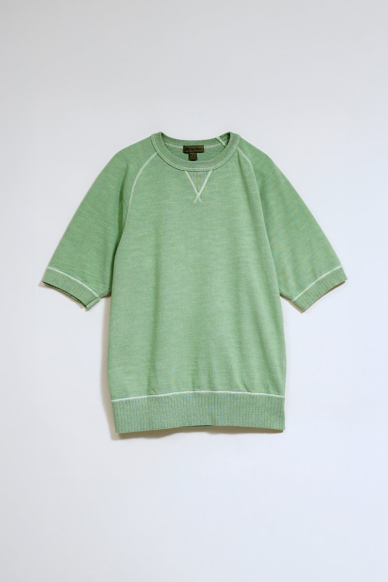 【ナイジェル・ケーボン】MAN / ショートスリーブスウェットシャツ - コットンピグメント / SHORTSLEEVE SWEAT SHIRT - COTTON PIGMENT