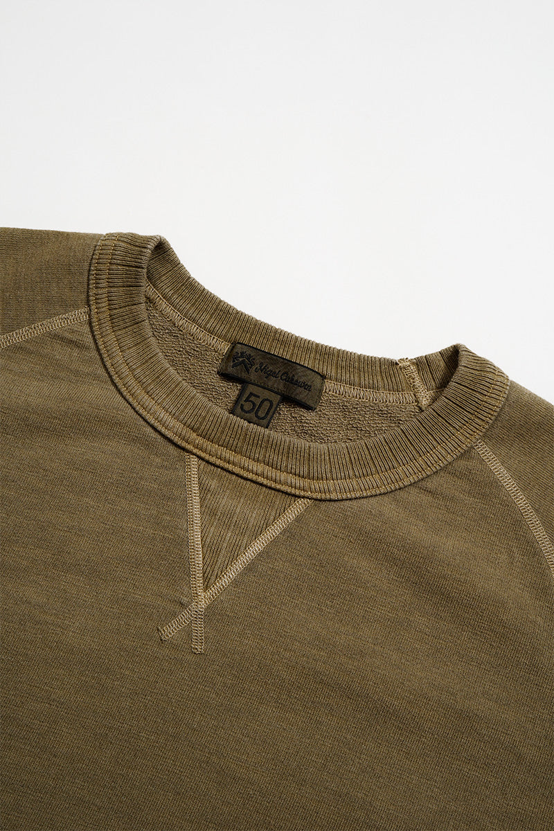 【ナイジェル・ケーボン】MAN / ショートスリーブスウェットシャツ - コットンピグメント / SHORTSLEEVE SWEAT SHIRT - COTTON PIGMENT