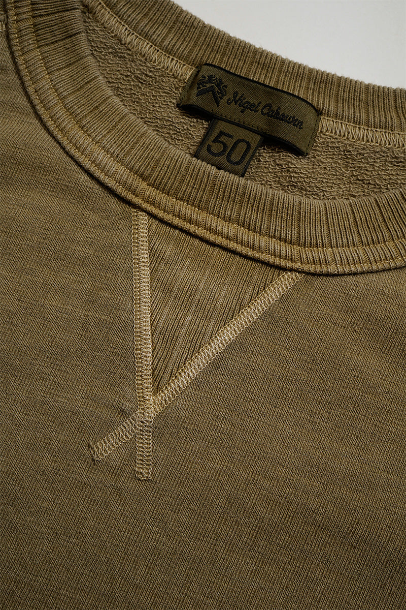 【ナイジェル・ケーボン】MAN / ショートスリーブスウェットシャツ - コットンピグメント / SHORTSLEEVE SWEAT SHIRT - COTTON PIGMENT