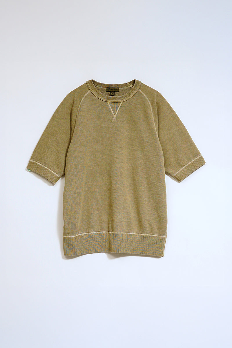 【ナイジェル・ケーボン】MAN / ショートスリーブスウェットシャツ - コットンピグメント / SHORTSLEEVE SWEAT SHIRT - COTTON PIGMENT