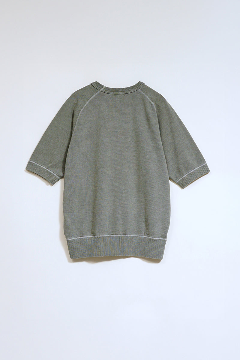 【ナイジェル・ケーボン】MAN / ショートスリーブスウェットシャツ - コットンピグメント / SHORTSLEEVE SWEAT SHIRT - COTTON PIGMENT