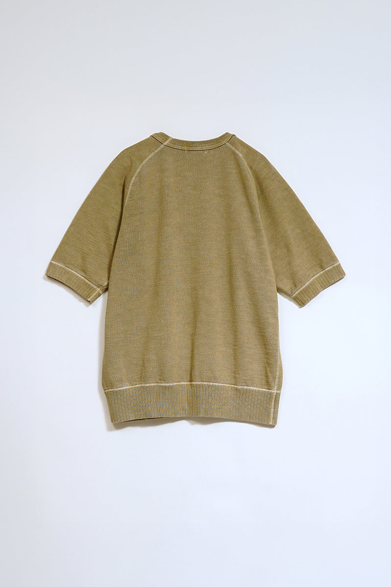 【ナイジェル・ケーボン】MAN / ショートスリーブスウェットシャツ - コットンピグメント / SHORTSLEEVE SWEAT SHIRT - COTTON PIGMENT