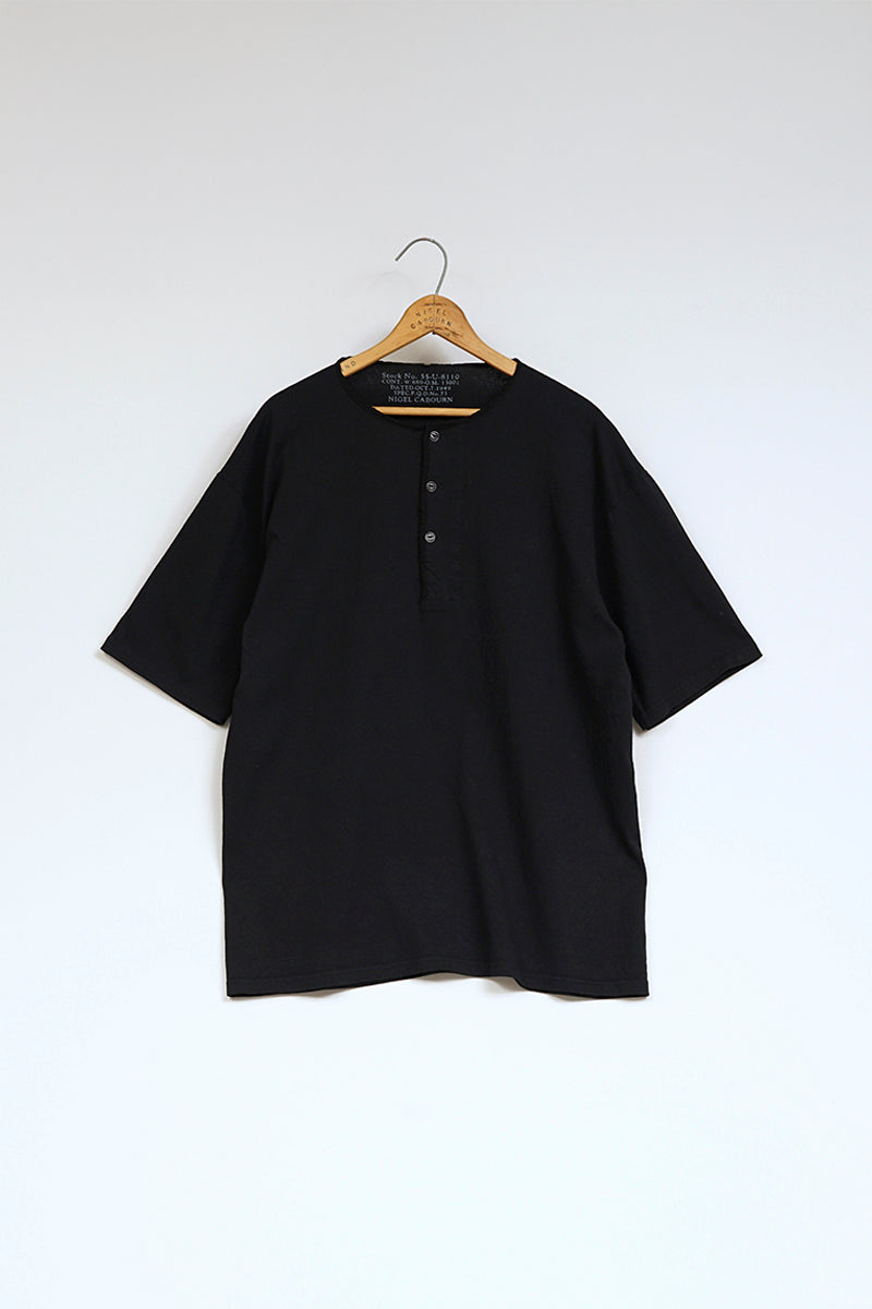 【ナイジェル・ケーボン】MAN / 50s ヘンリーネックシャツ / 50s HENLEY NECK SHIRT