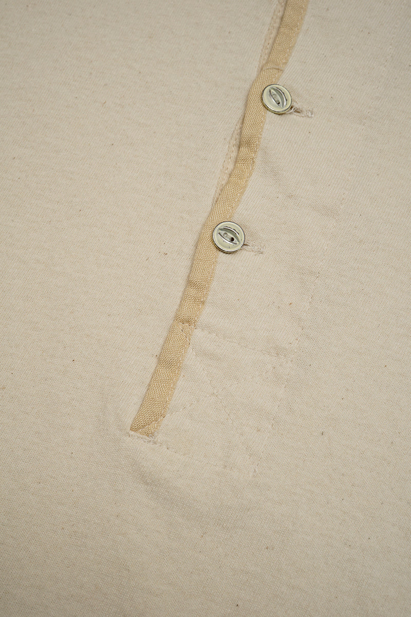 【ナイジェル・ケーボン】MAN / 50s ヘンリーネックシャツ / 50s HENLEY NECK SHIRT