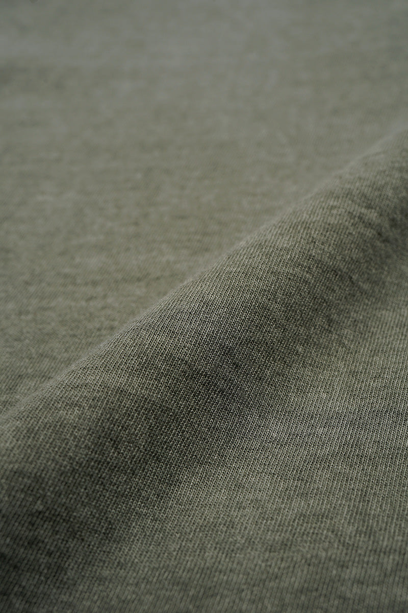 【ナイジェル・ケーボン】MAN / 50s ヘンリーネックシャツ - ピグメント / 50s HENLEY NECK SHIRT - PIGMENT