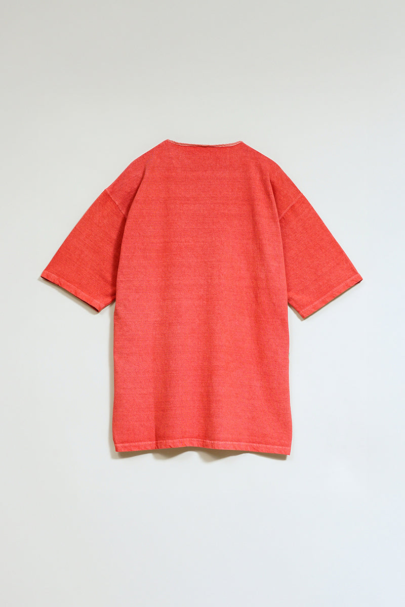 【ナイジェル・ケーボン】MAN / 50s ヘンリーネックシャツ - ピグメント / 50s HENLEY NECK SHIRT - PIGMENT