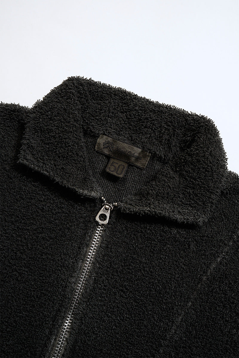 【ナイジェル・ケーボン】MAN / ジップアップシャツ - パイル / ZIP UP SHIRT - PILE