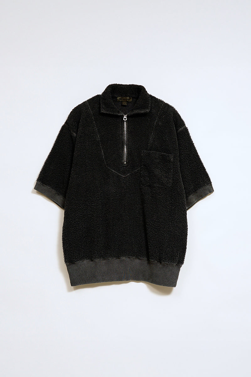 【ナイジェル・ケーボン】MAN / ジップアップシャツ - パイル / ZIP UP SHIRT - PILE