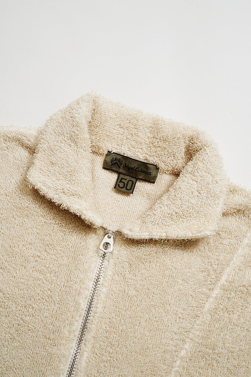 【ナイジェル・ケーボン】MAN / ジップアップシャツ - パイル / ZIP UP SHIRT - PILE