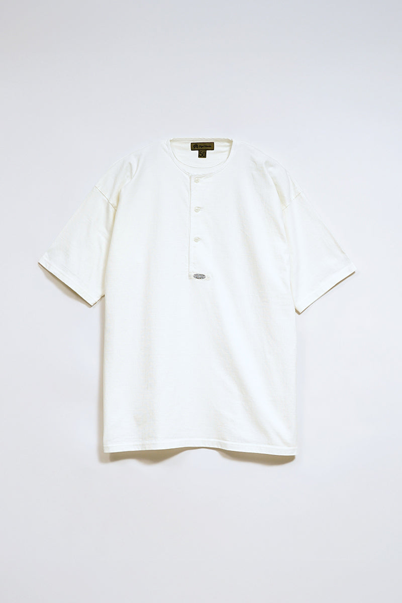 ナイジェルケーボン　シャツ ナイジェル・ケーボン】MAN / 7.8オンス ヘンリーネックTシャツ