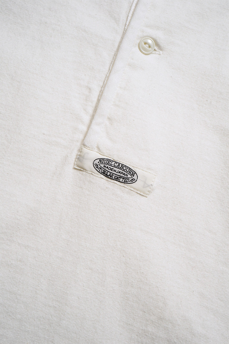 【ナイジェル・ケーボン】MAN / 7.8オンス ヘンリーネックTシャツ - モディファイ / 7.8oz HENLEY NECK T-SHIRT - MODIFY