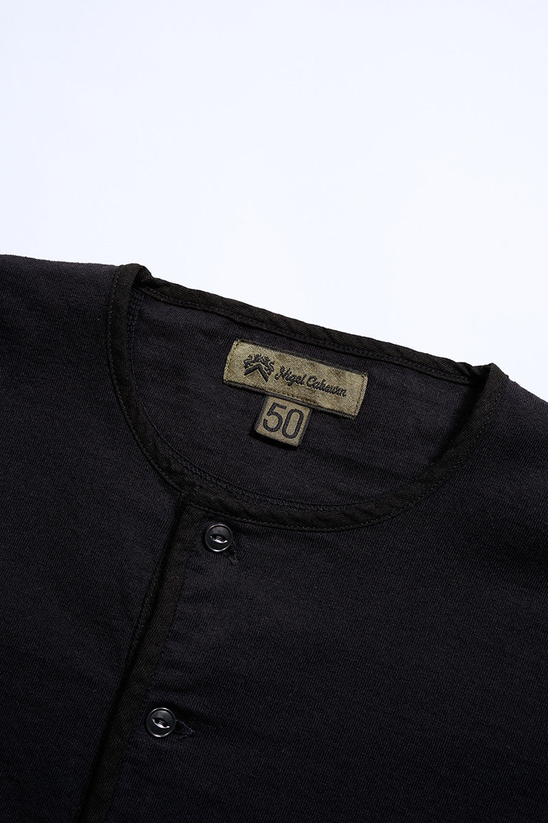【ナイジェル・ケーボン】MAN / 7.8オンス ヘンリーネックTシャツ - モディファイ / 7.8oz HENLEY NECK T-SHIRT - MODIFY