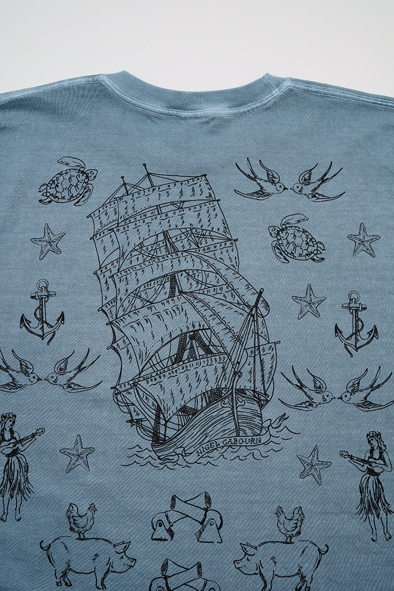 【ナイジェル・ケーボン】MAN / プリントTシャツ - タトゥー / PRINT T-SHIRT - TATTOO