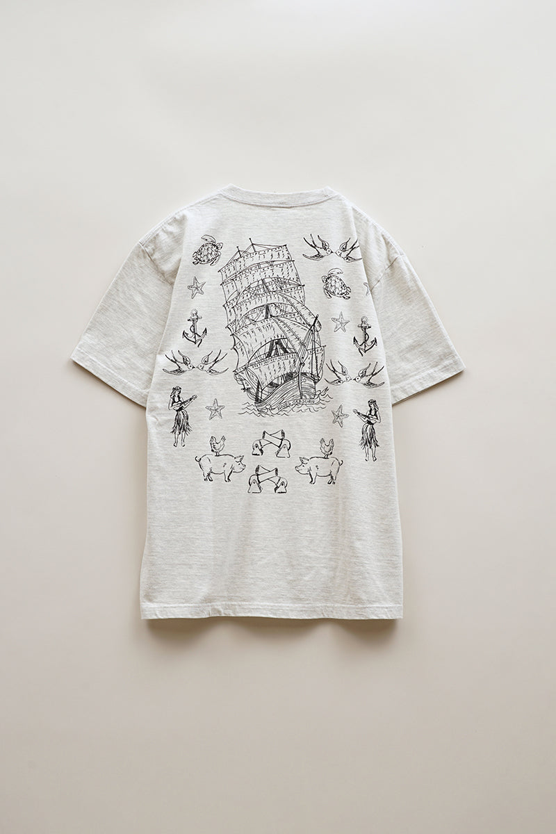 【ナイジェル・ケーボン】MAN / プリントTシャツ - タトゥー / PRINT T-SHIRT - TATTOO