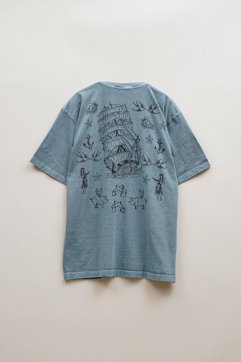 【ナイジェル・ケーボン】MAN / プリントTシャツ - タトゥー / PRINT T-SHIRT - TATTOO