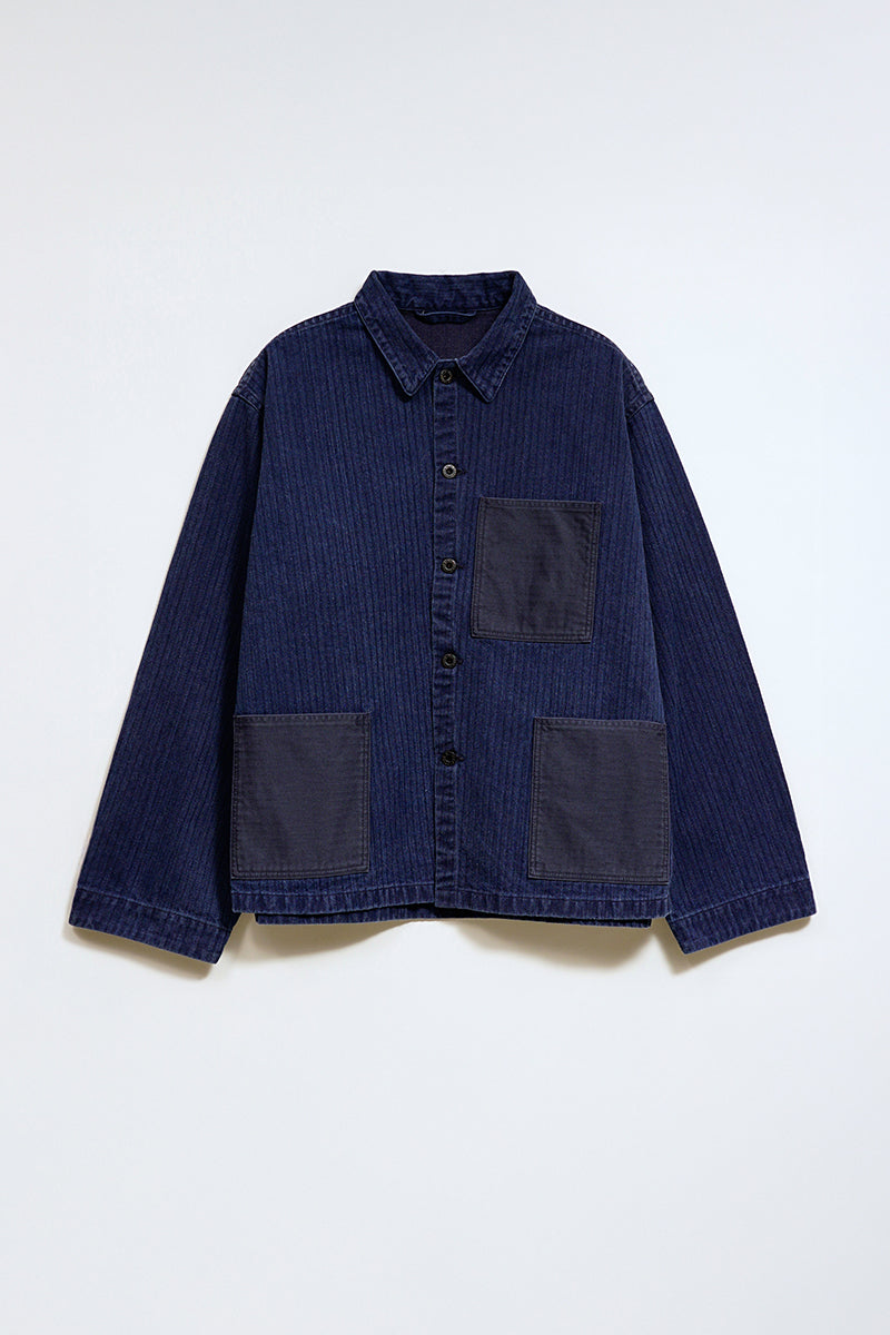 予約商品【ナイジェル・ケーボン】MAN / USMC チョアジャケット - ヘリンボーン / USMC CHORE JACKET - HERRINGBONE