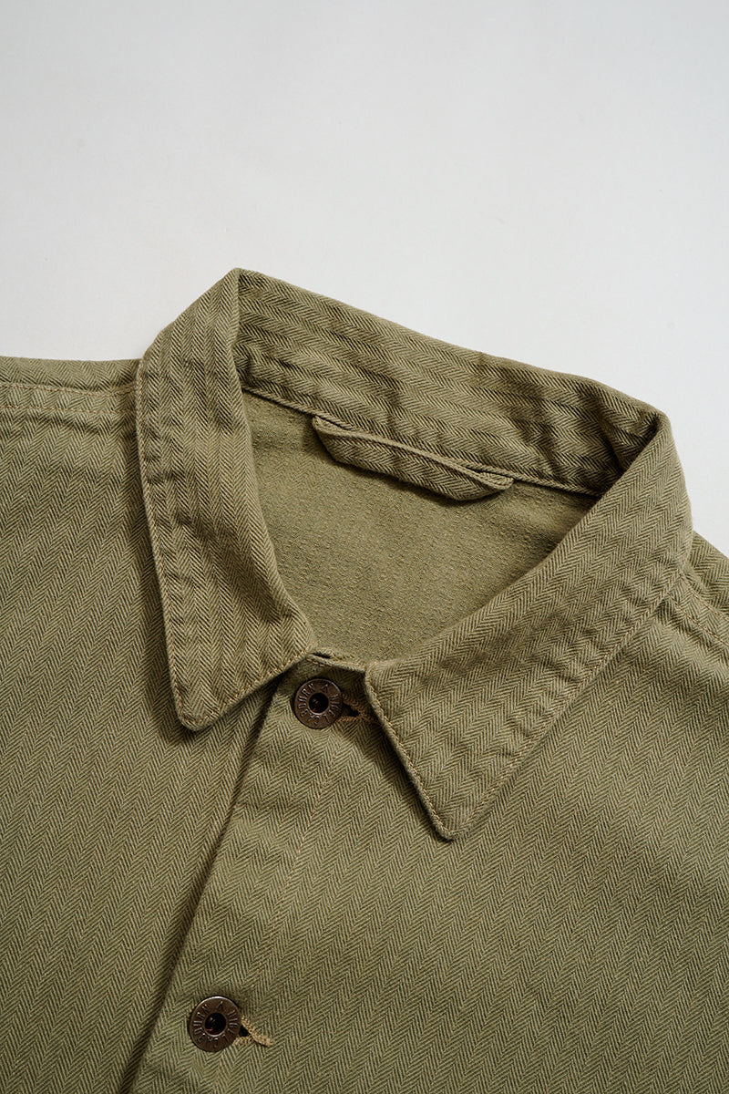 予約商品【ナイジェル・ケーボン】MAN / USMC チョアジャケット - ヘリンボーン / USMC CHORE JACKET - HERRINGBONE