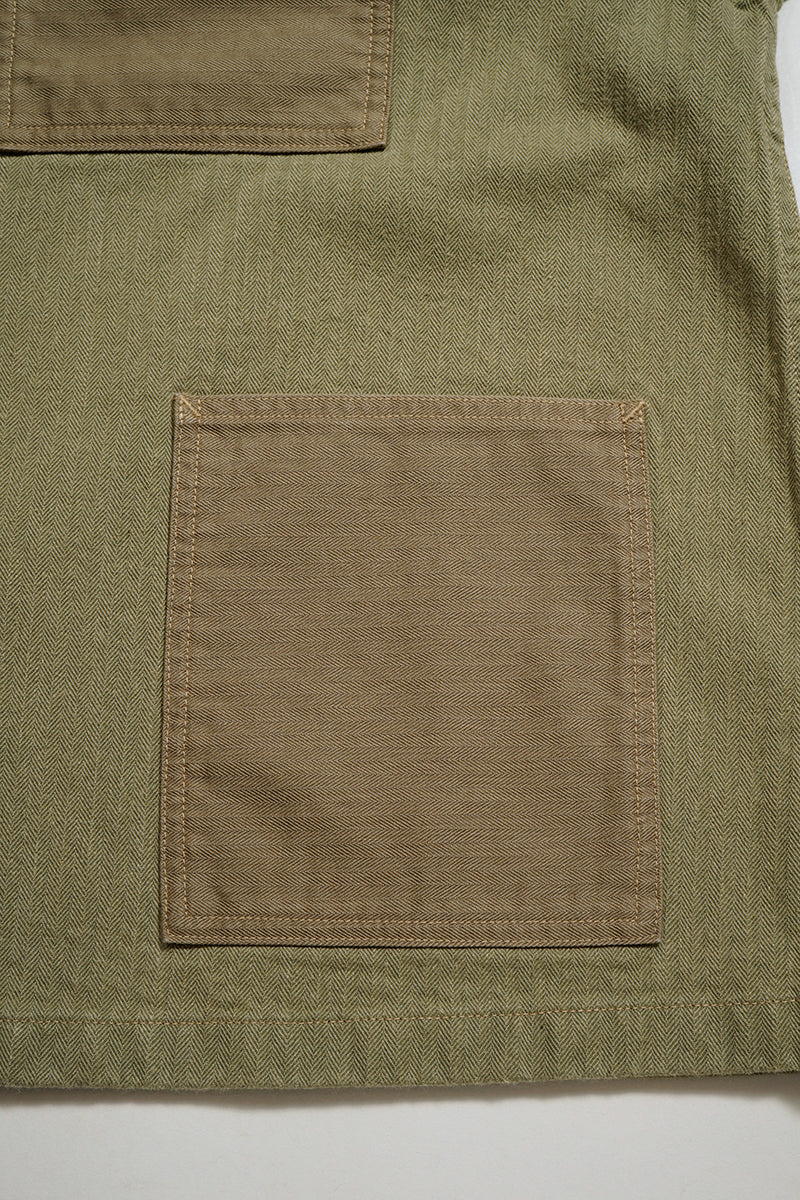 予約商品【ナイジェル・ケーボン】MAN / USMC チョアジャケット - ヘリンボーン / USMC CHORE JACKET - HERRINGBONE