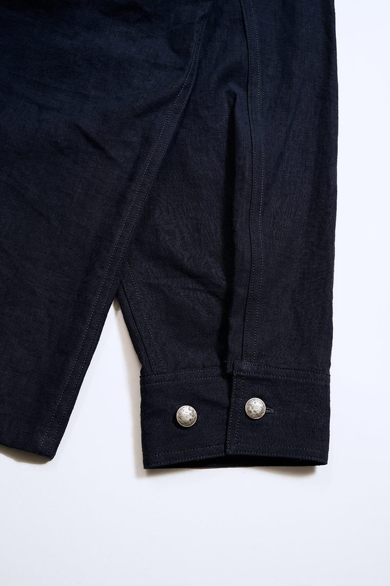 【ナイジェル・ケーボン】MAN / フレンチチョアジャケット - リネンニドム / FRENCH CHORE JACKET - LINEN NIDOM