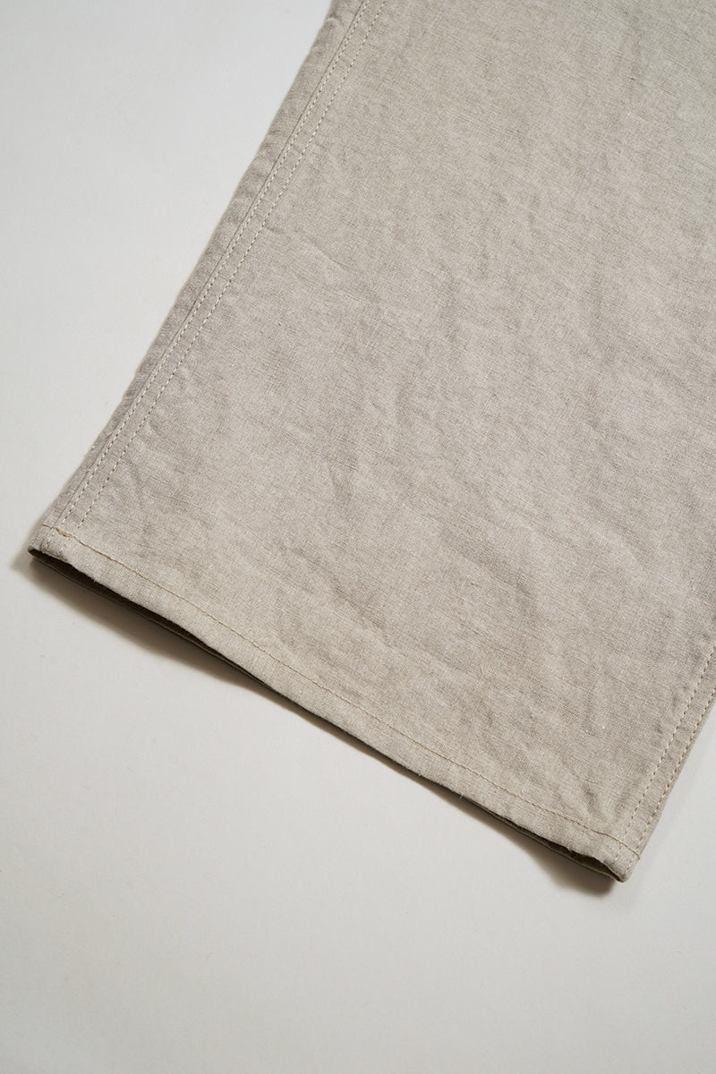 【ナイジェル・ケーボン】MAN / 30sフレンチワークパンツ - リネンニドム / 30s FRENCH WORK PANT - LINEN NIDOM